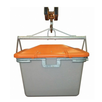 Palonnier non basculable pour bac à sel 550 et 700l-Lire la description