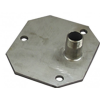 Bride inox filetée pas gaz DN50 pour cuves à partir de 1800l