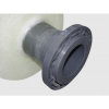 Bride PVC, moulée sur la cuve DN200
