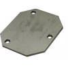 Bride borgne de fermeture en inox