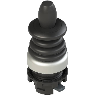 Joystick h=55mm, H/D/B/G à impulsions, avec verrouillage (chromé)-Lire la description