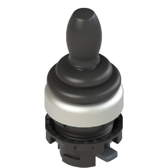 Joystick h=45mm, H/D/B/G à impulsions, sans verrouillage (chromé)-Lire la description