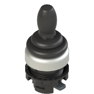 Joystick h=45mm, H/D/B/G à impulsions, sans verrouillage (chromé)-Lire la description
