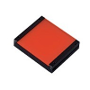 Backlight plat surface active 51x51mm, rouge haute luminescence 24Vdc