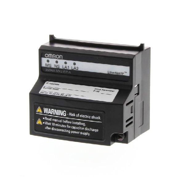 Carte de communication EtherNet/IP pour MX2-Lire la description