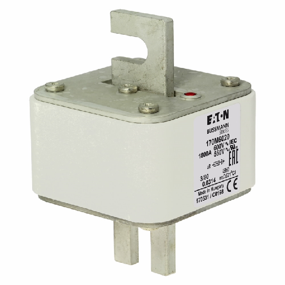 FUSE 1800A 600V 3/80 AR UR-Lire la description