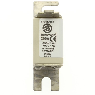 FUSE 200A 690V 00TN/80 AR UR-Lire la description