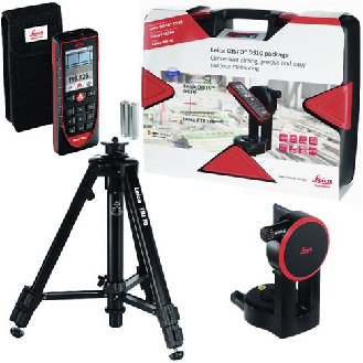 Télémètre laser LEICA Disto D510 avec trépied télescopique TRI70 et adaptateur FTA360-Lire la description