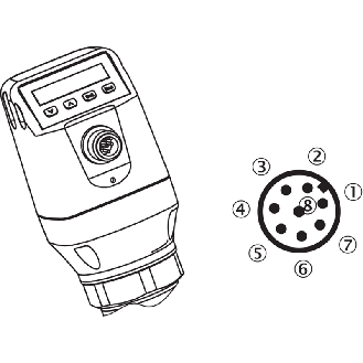 Capteur de niveau à guide d'ondes, 1.000mm, ANA+PNP/NPN, G ¾ A-Lire la description