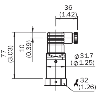 Détecteur vibrant de niveau pour liquides LFV200-Lire la description
