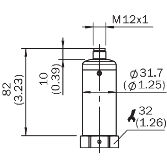 Détecteur vibrant de niveau pour liquides LFV200-Lire la description