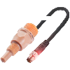 DPC G ¼´´ PNP NF Au contact non noyé PEEK / M08 3P+C0.3m