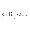 DPC G ¼´´ PNP NF Au contact non noyé PEEK / M08 3P+C0.3m