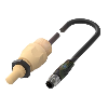 Capteur de niveau capacitif au contact NPN NO PEEK, M08 3P+C0,3m
