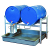 Rayonnage métallique 800 pour 4 fûts  220 litres