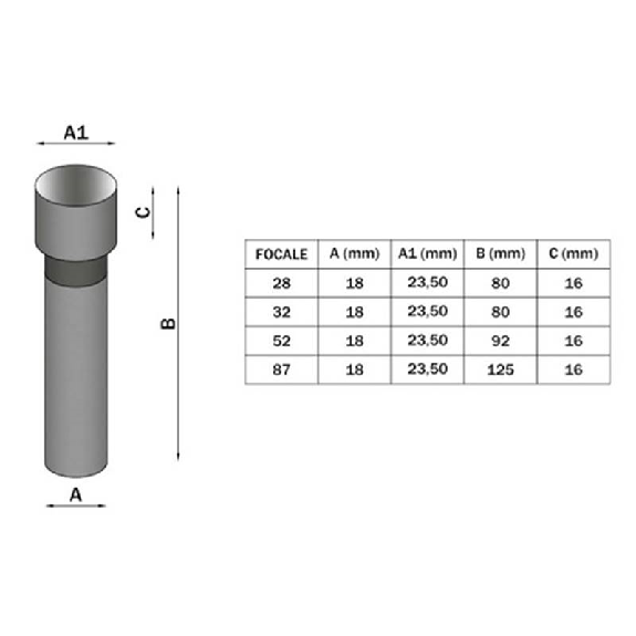 Pointeur LED 3W rouge, F=32mm, marquage Ligne (LN1) Pointeur LED 3W rouge, F=32mm, marquage Ligne (LN1)-Lire la description
