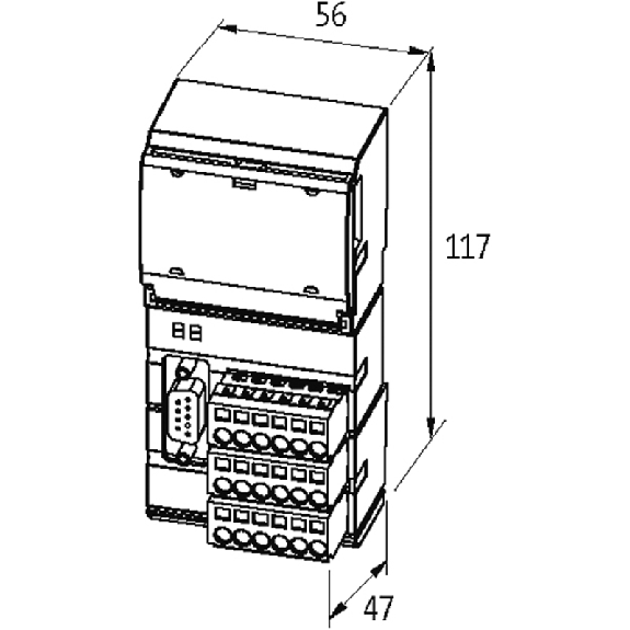 Cube20 Tête de station DI8 - (BN-P) PROFIBUS-DP-Lire la description