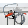 Pompe manuelle rotative avec pistolet simple et flexible 4 m Pompe manuelle rotative avec pistolet simple et flexible 4 m