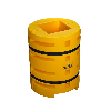 Protection pour piliers Carré de 40x40 cm - Ø extérieur: 84 cm