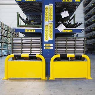 Arceau de protection 600x1000 (HxL) anti-encastrement ht 400mm, j/n-Lire la description