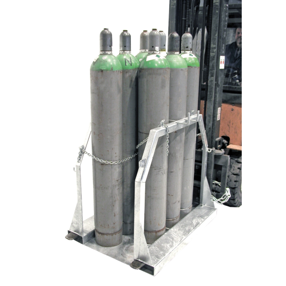Palette de transport pour bouteilles de gaz-Lire la description