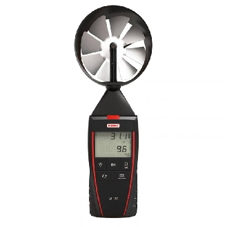 Thermo-Anémomètre à hélice Ø 100 mm portable-Lire la description