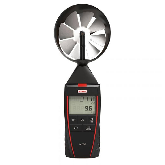 Thermo-Anémomètre à hélice Ø 100 mm portable Thermo-Anémomètre à hélice Ø 100 mm portable-Lire la description