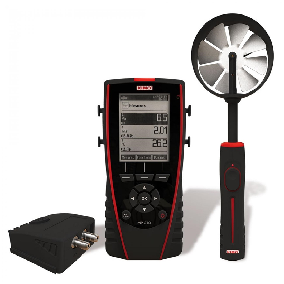 Thermo-Anémomètre-Manomètre Multi-Sondes portable-Lire la description