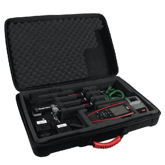 Thermo-anémomètre-manomètre portable avec module de pression Thermo-anémomètre-manomètre portable avec module de pression-Lire la description