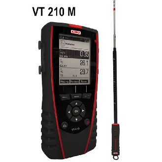 Thermo-Anémomètre sonde-multi (0,15...30 m/s, 0...50°C, 5...95%RV)-Lire la description