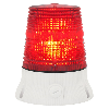 Feu MAXIFLASH LED FLR ROUGE S V90/240AC IP54 Ø130mm GRIS
