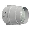 Feu permanent DEL 24VDC VERT Ø150mm IP65 GRIS