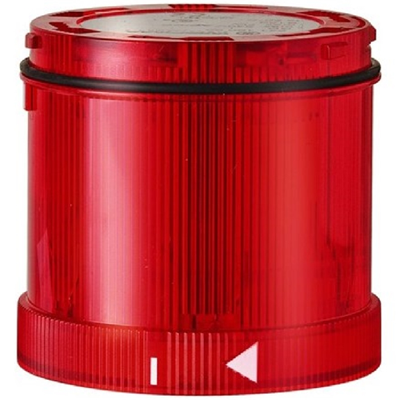 Élément feu tournant DEL 24VAC/DC ROUGE IP65 Ø70mm ROUGE-Lire la description