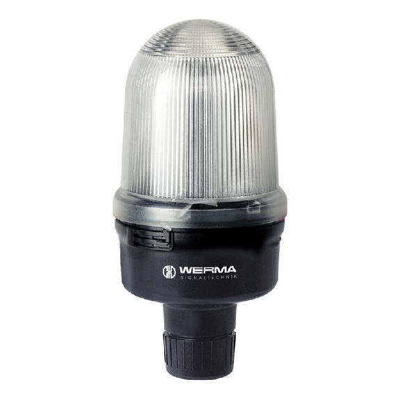Feu tournant DEL RM 115-230VAC TRANSPARENT IP65 Ø98mm NOIR Feu tournant DEL RM 115-230VAC TRANSPARENT IP65 Ø98mm NOIR-Lire la description
