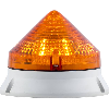 Feu CTL900 LED ORANGE V12/24DAC IP54 Ø99mm GRIS