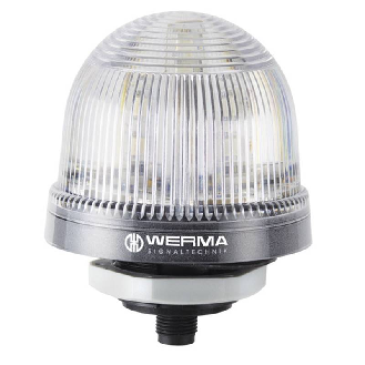 Feu permanent DEL EM 24VDC MULTICOLORE IP65 Ø75mm-Lire la description
