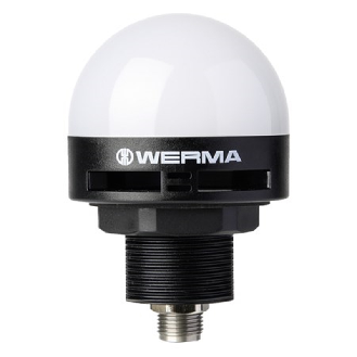 Feu 7 couleurs + Ronfleur 85db 10-30Vdc RGB M12 5P-Lire la description