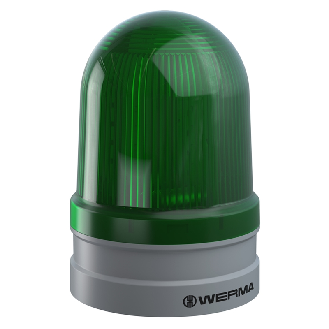 Maxi TwinLIGHT 115-230VAC VERT IP66 Ø120mm GRIS-Lire la description