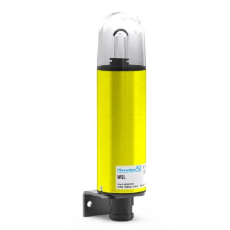Feu flash 5J 115Vac optique Transparent IP54 Ø65mm-Lire la description