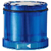 Élément feu permanent 12-240VAC/DC BLEU IP65 Ø70mm BLEU