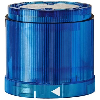 Elément feu permanent 12-240V BLEU IP54 Ø70mm BLEU
