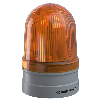 Midi TwinLIGHT 12-24VAC/DC ORANGE IP66 Ø85mm GRIS