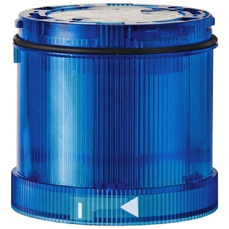 Élément feu clignotant DEL 24VAC/DC BLEU IP65 Ø70mm BLEU-Lire la description