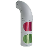 Feu EVS LED BM 115-230VAC ROUGE IP65 Ø142mm NOIR