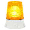 Feu MAXIFLASH FIXE/FLASH ORANGE S V12/48DC IP54 Ø130mm GRIS
