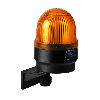 Feu permanent DEL WM 24VAC/DC ORANGE Ø58mm IP65 NOIR