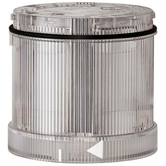 Élément feu permanent 12-240VAC/DC BLANC IP65 Ø70mm TRANSPARENT-Lire la description