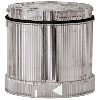 Élément feu permanent 12-240VAC/DC BLANC IP65 Ø70mm TRANSPARENT