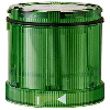 Élément feu permanent DEL 230VAC VERT IP65 Ø70mm VERT