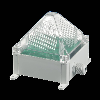 Feu flash Quadro 13J 230Vac optique Transparent IP66/67